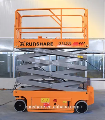 8m general platform lift top