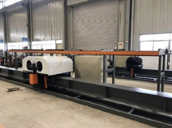 Vertical Rebar Bending Line Steel Bar Bender Center