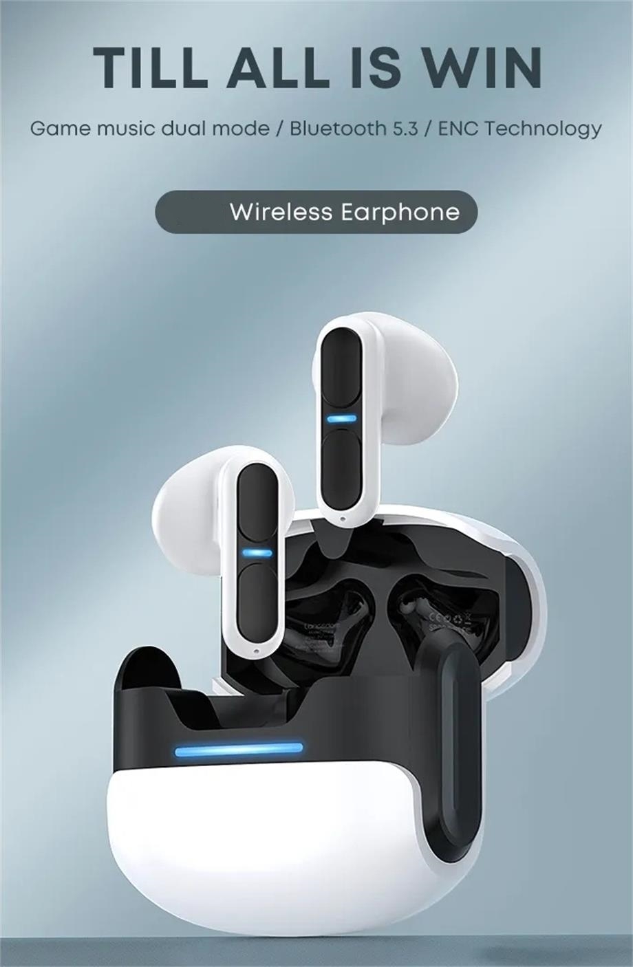 wireless headphones with rgb light