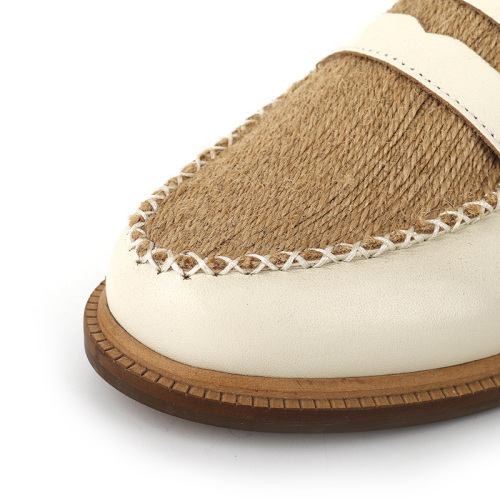 Vintage Rope Loafer Flats