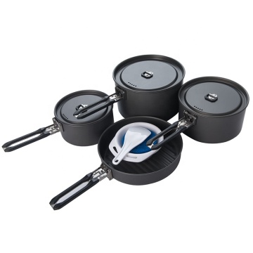 Fire-Maple FEAST 5 Black Nesting Camping Cookware Set