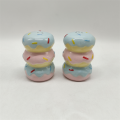 Керамические солонки и перечницы с дизайном Donut Stack Design