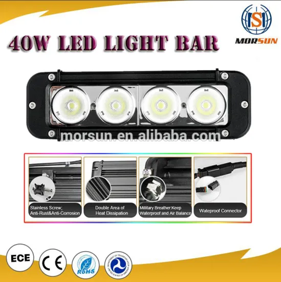 single row 10w spot light bar