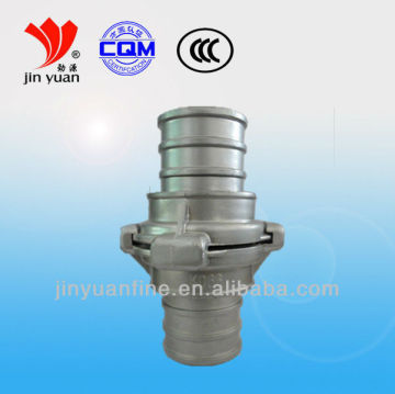 Russian type fire hose coupling