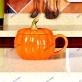 Keramikgeschirr der Halloween-Themakürbisserie