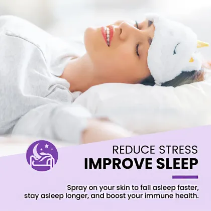 Minerals Magnesium Oil Spray for Muscle Relief Calm Sleep