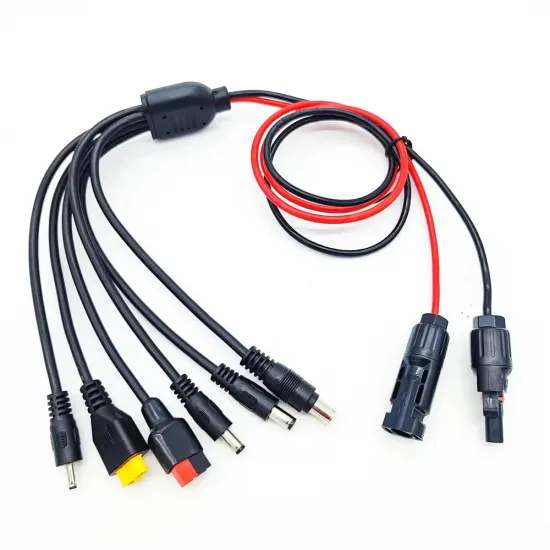 Multi MC to XT60 Anderson Six Function Connectors: RV, Home Solar Panel Extension & Charge Cable Plug for Solar Panel Adaptor