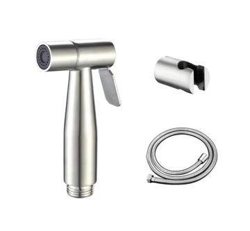 Stainless Steel Wall-Mounted Bidet Sprayer for Modern Design Bathroom