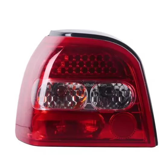 KSEEK LED Tail Lights Smoke Black for VW Golf 3 MK3
