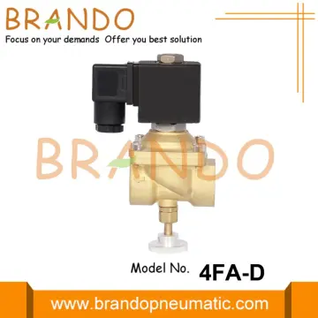 Adjustable Flow Natural Gas Solenoid Valve 24V 220V