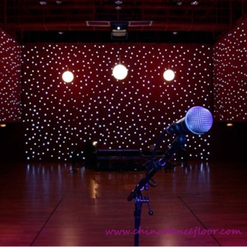 4m*6m RGBW LED Star Curtain, LED Star Cloth
