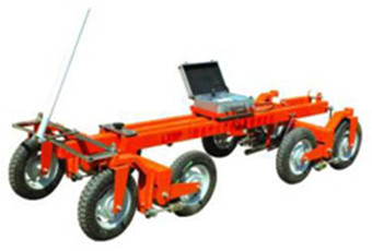Continuous Eight Wheels Road Profilometer/pavement Road Roughness Meter ...