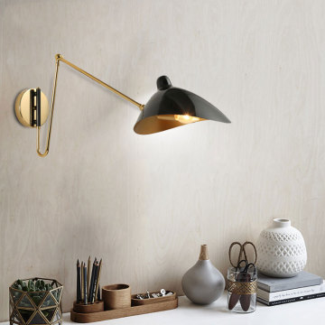 LEDER Black Indoor Wall Lamps