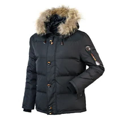 Men's Outdoor Casual Down Jacket with Three Colors
