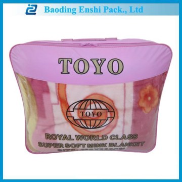 Custom made bags in china hot new products for 2015 cheap Russia style pvc bag with zipper