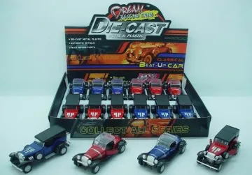 1：34PULL BACK DIE-CAST JALOPY CAR(12PCS/BOX)