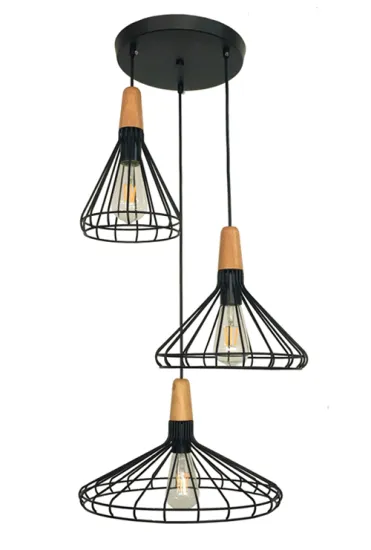 Nordic style home decoration lighting iron pendant lamp