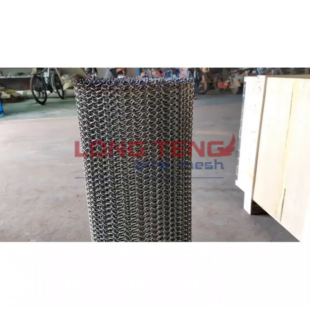 Factory Direct Sales Stainless Steel Mesh Conveyor Belt