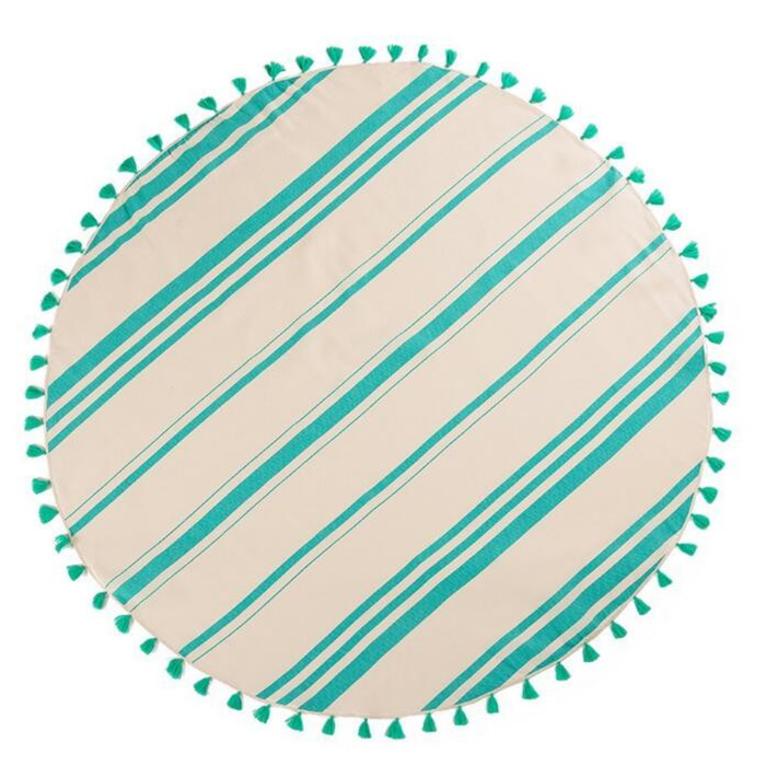 round beach towel wholesale