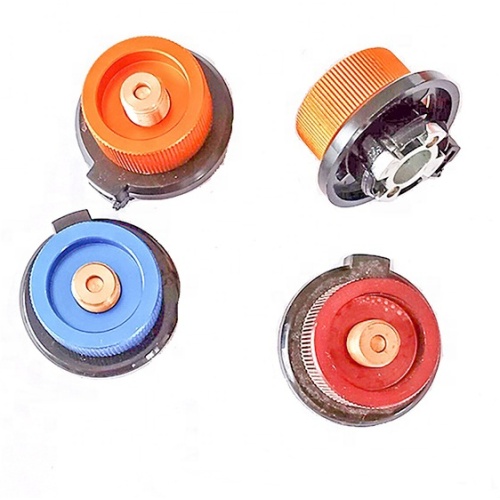 Auto-lock camping gas stove adapter converter