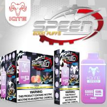 Hot IQTE Bar 6000 Puffs wegwerpvape kit