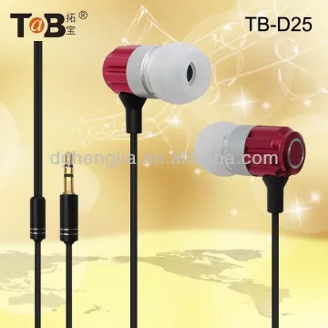 2015 fasion metal earphone bulk earbuds manufacturing