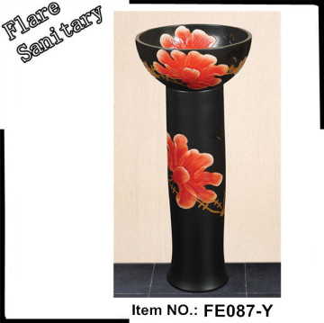 Free Standing Ceramic Lavabo Hand wash Basin