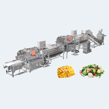 All in One Frozen Vegetables Tunnel Freezer and Fruit Processing Line Machinery