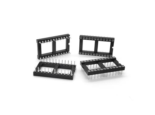 Dual In Line Socket 2.54mm Dual-in-line Socket Straight Dip(h=3 L=7.43) Series, High ...