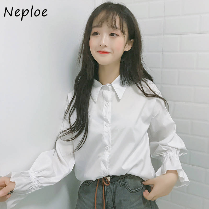 Neploe 2021 V-neck Sweet Preppy Style Sweater Women Fresh Peach Strawberry Embroidery Pullovers Panelled Patchwork Knit Tops