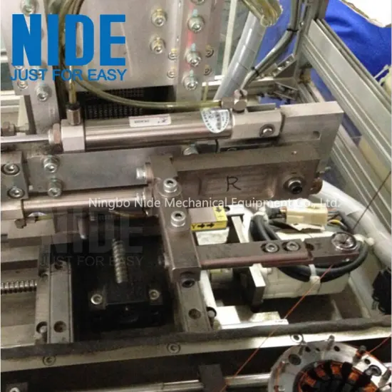 Automatic BLDC double working stations stator needle winding machine