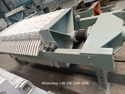 Portable Plate Pressure Filter Press of hydraulic Press