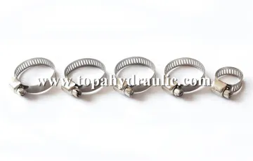 stainless steel types of hose pipe repair clamp