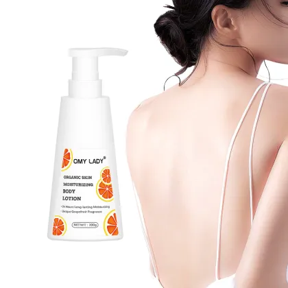 OMYLADY Organic Grapefruit Moisturizing Cream - Anti-Aging & Anti-Wrinkle Body Cream