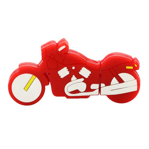 PVC USB Flash Drive Personalized Gift USB Flash Drive Motorcycle Factory