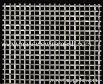 5mm Mesh Size Flat Rod Woven Square Mesh 