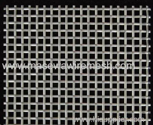 5mm Mesh Size Flat Rod Woven Square Mesh 