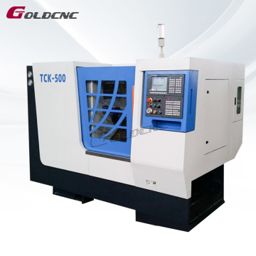 골드 CNC Tck 500 45도 경사 침대 중금속 선반