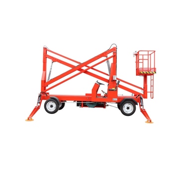 Diesel Trailer Boom Lift Bucket Truck Articulated Boom Lift