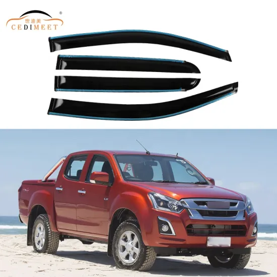 Hot Selling Auto Spare Parts: Exterior Black Sun Shade Visor for D-MAX 2012-2017
