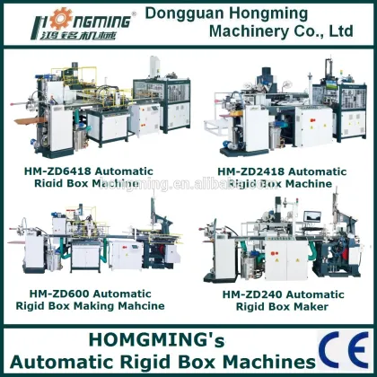 HM-ZD2418 Automatic Jadeite Rigid Box Making Machine