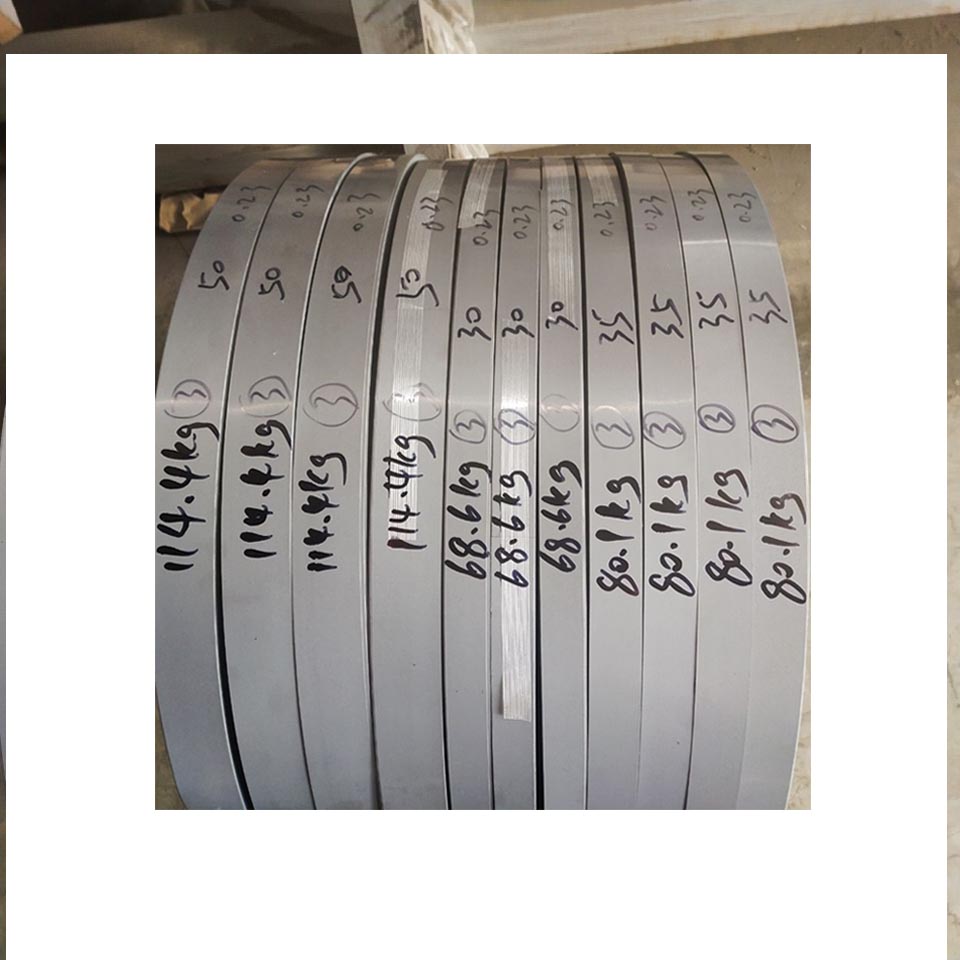 Lamination en acier en silicium en silicium Crgo Bobine de 70 mm