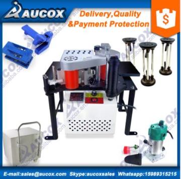JBT102B double glue cover portable edge bander machine for pratical board,blockboard and plywood