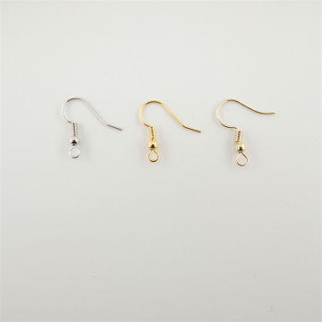 18K Plated Brass DIY Bohemian Gold Chunky Hoop Earrings for Jewelry Making
