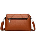 Custom vintage ladies leather handbag tote bag wholesale