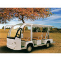 CE approved gas sightseeing bus for Resort Use