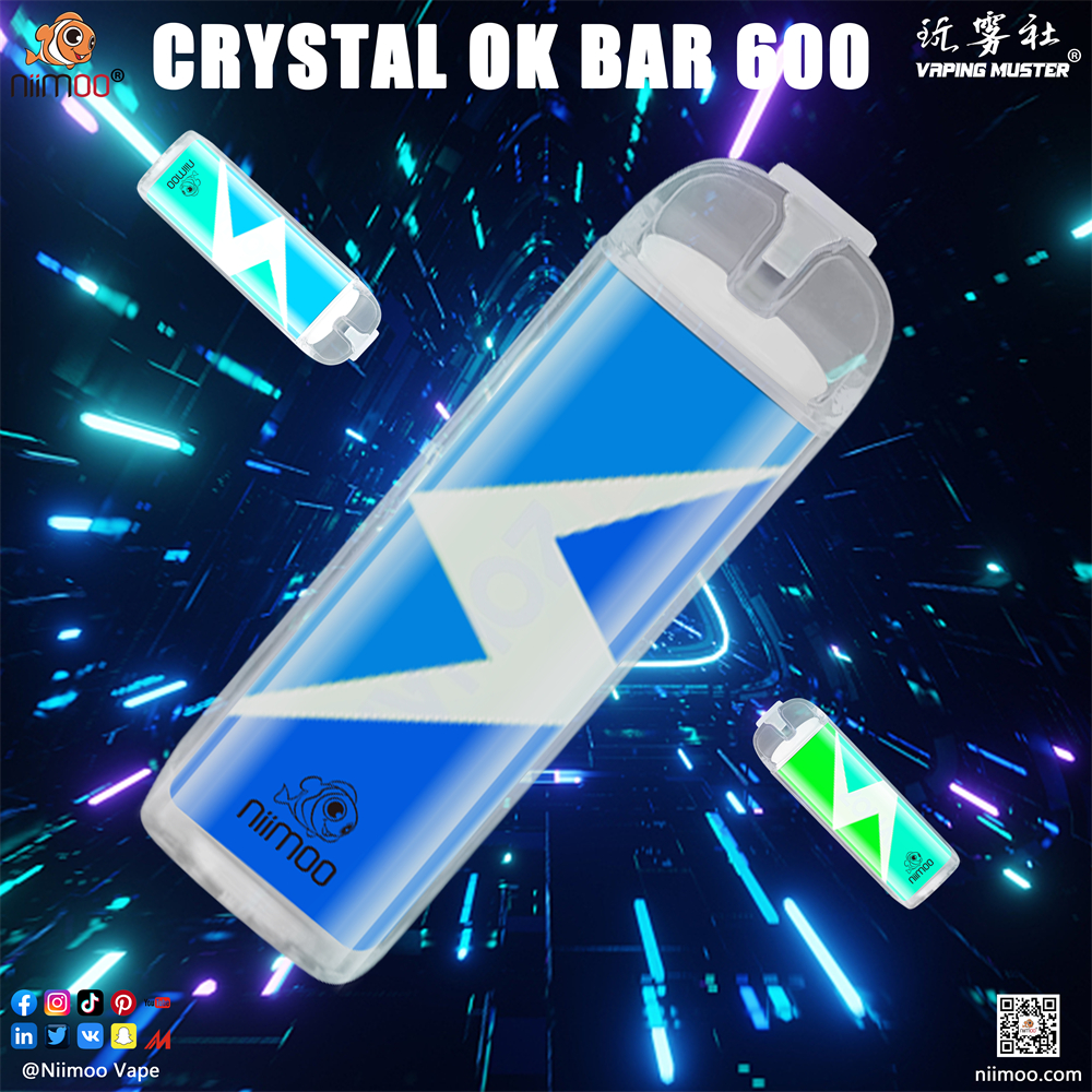 Crystal OK Bar 600 Vape Pod