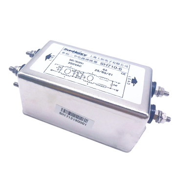 SUNHENRY SH710-6/M 6A 250VAC 1-Phase 3-Stage Screw Wiring & 3-Stage EMI Filters