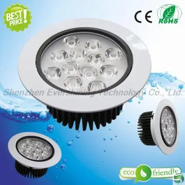 220v 230v 240v 12W cool white led ceiling downlight