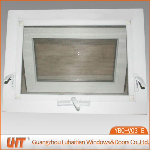 2016 Factory Wholesale Hotsale PVC Top Hung Window With Manual Opener At Low Price